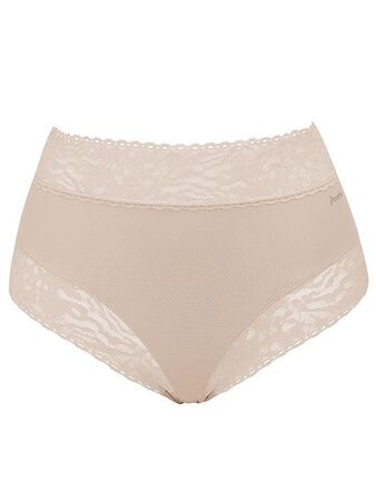 Высокие трусики-слипы с кружевной отделкой Soft lace